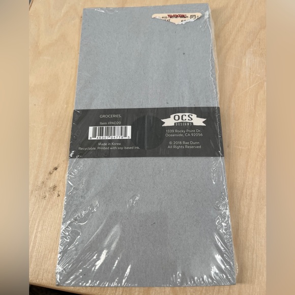 OCS Designs to do/list NWT - Picture 2 of 2